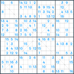 Sudoku X #143