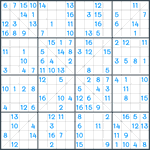 Sudoku X #145