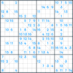 Sudoku X #147