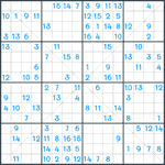 Sudoku X #148