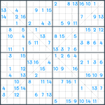 Sudoku X #156