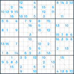 Sudoku X #160