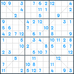 Sudoku X #162