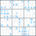 Sudoku X #168