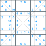 Sudoku X #171