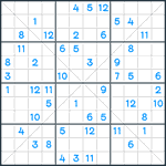 Sudoku X #172
