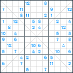 Sudoku X #178