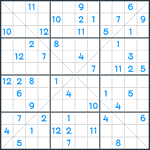 Sudoku X #180