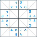 Sudoku X #182