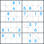 Sudoku X #185