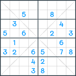 Sudoku X #187