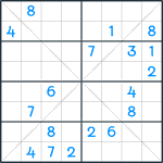 Sudoku X #188