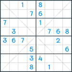 Sudoku X #189