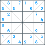 Sudoku X #191