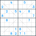 Sudoku X #198