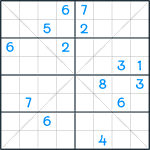 Sudoku X #199
