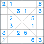 Sudoku X #203