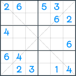 Sudoku X #206