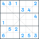 Sudoku X #207