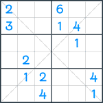Sudoku X #214