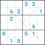 Sudoku X #215