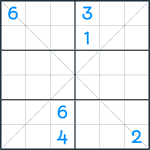 Sudoku X #218