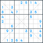 Sudoku X #221