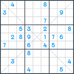 Sudoku X #229
