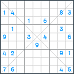 Sudoku X #236