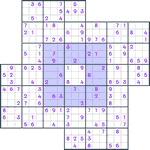 Windmill Sudoku #82