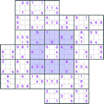 Windmill Sudoku #84
