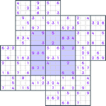 Windmill Sudoku #85