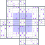 Windmill Sudoku #88
