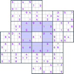 Windmill Sudoku #89
