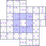 Windmill Sudoku #90