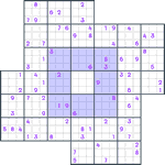 Windmill Sudoku #91