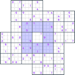 Windmill Sudoku #93