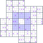 Windmill Sudoku #95