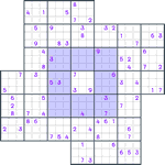 Windmill Sudoku #96