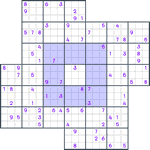 Windmill Sudoku #97