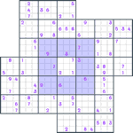 Windmill Sudoku #98