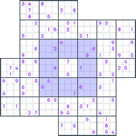 Windmill Sudoku #99