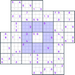 Windmill Sudoku #100