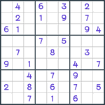 Anti-King Sudoku #123