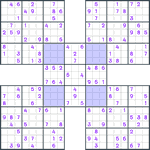 Samurai Sudoku #121