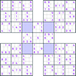 Samurai Sudoku #124