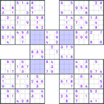 Samurai Sudoku #125