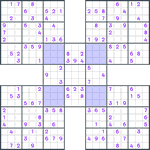 Samurai Sudoku #129