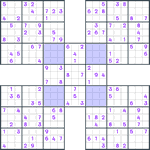 Samurai Sudoku #130