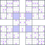 Samurai Sudoku #131
